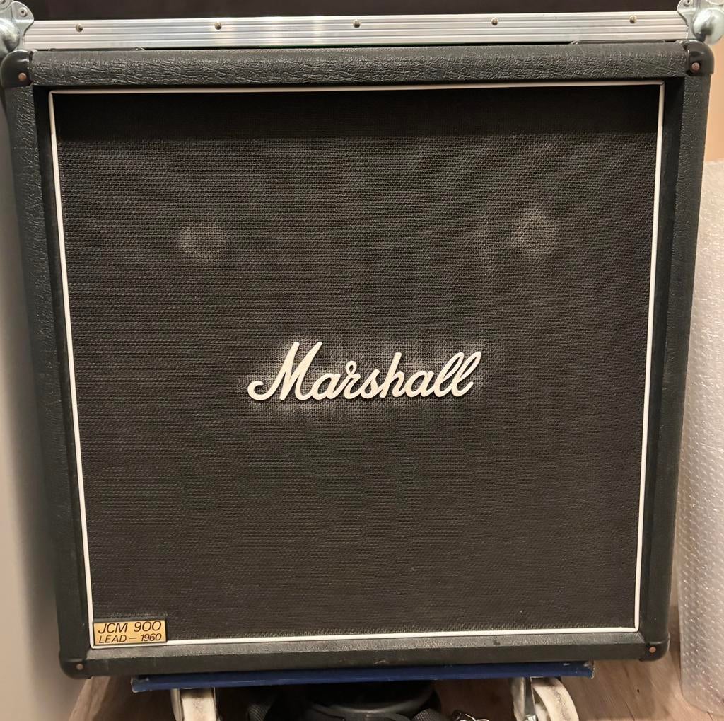 Marshall JCM 900 cabinet 4x12, Ophalen, Gebruikt, Gitaar, 100 watt of meer