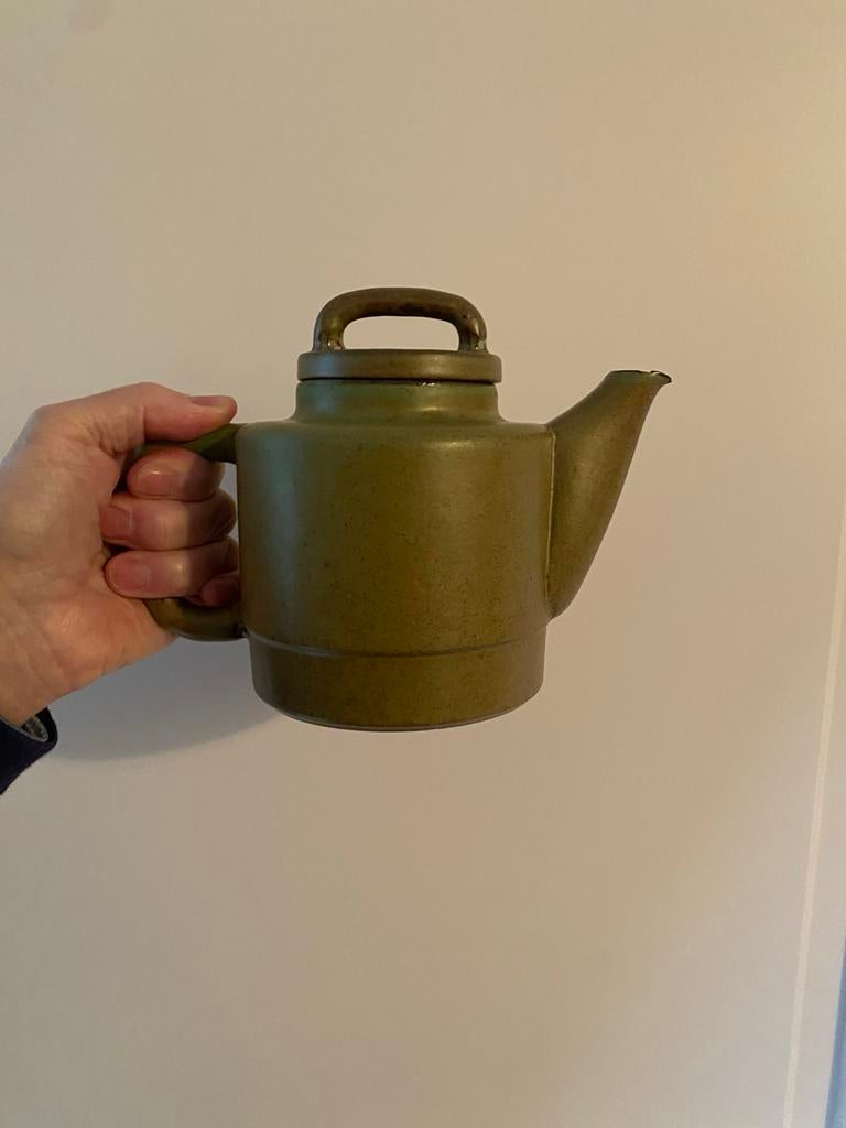 Lucie Q Bakker Theepot Schorsgroen, Ophalen