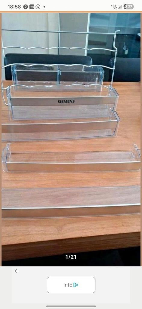 Bosch Koelkast Onderdelen, Ophalen of Verzenden, Gebruikt