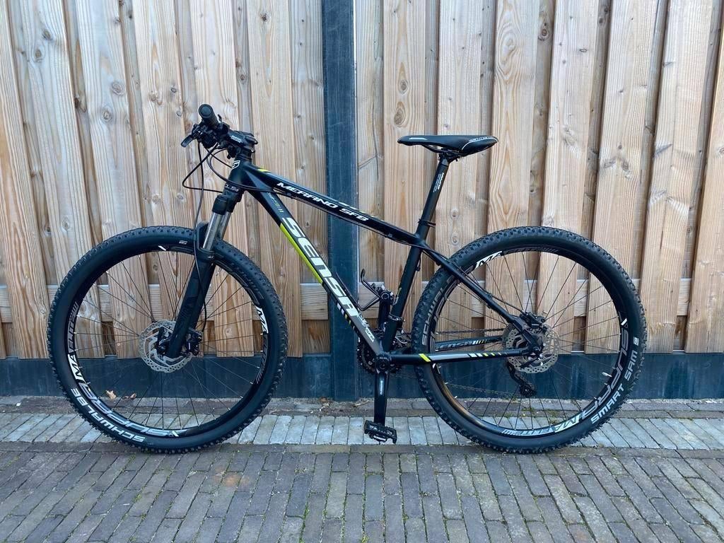 SENSA pro line merano sfb mountainbike mat zwart 17’, Fietsen en Brommers, Fietsen | Mountainbikes en ATB, Hardtail, 45 tot 49 cm