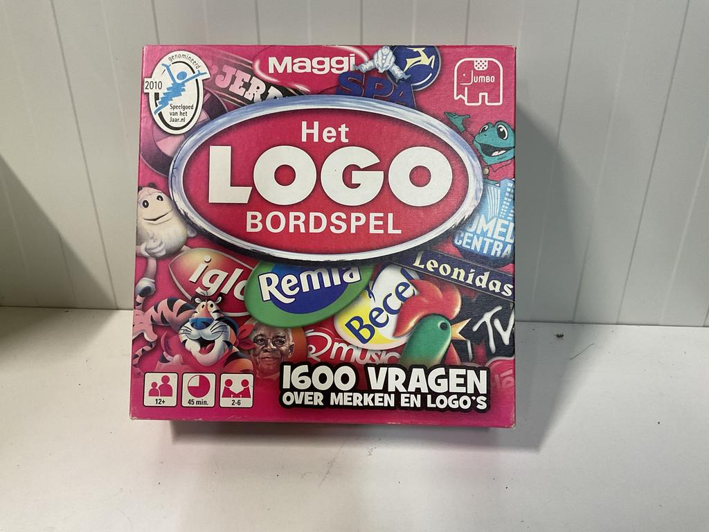 Logo bordspel, Ophalen, Zo goed als nieuw