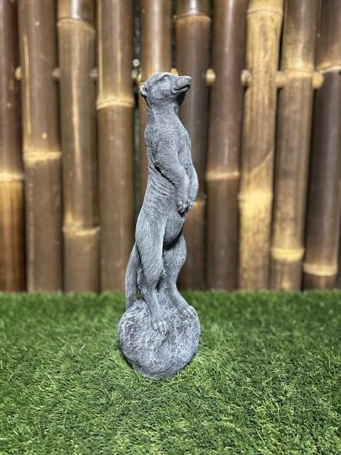 Stokstaartje nr.216, Ophalen, Nieuw, Beton, Dierenbeeld