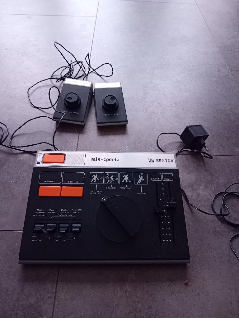 vintage  Mentor tele-sports spelcomputer uit jaren 70, Ophalen of Verzenden, Vintage computer