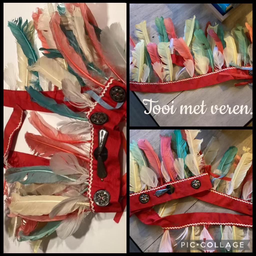 Verentooi kind, verkleedkleren, indianentooi, €1, Ophalen of Verzenden, Gebruikt, Jongen of Meisje