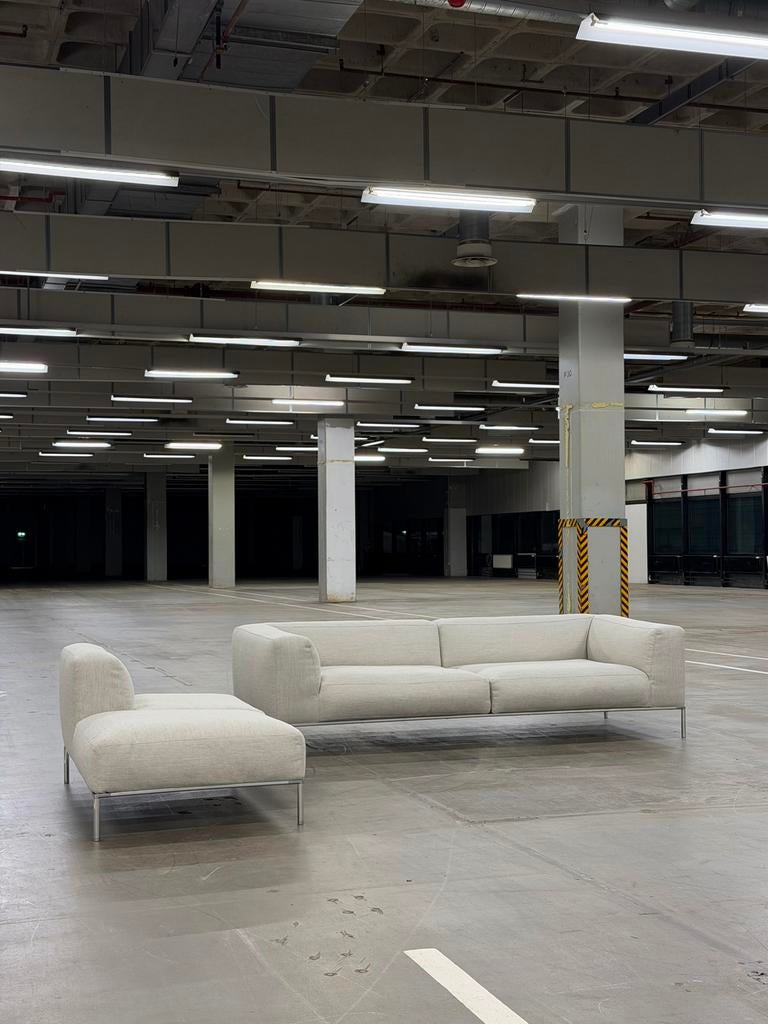 B&B Italia Frank | Natural | NIEUWSTAAT + Garantie, 250 tot 300 cm, Overige materialen, Hoekbank, Ophalen of Verzenden