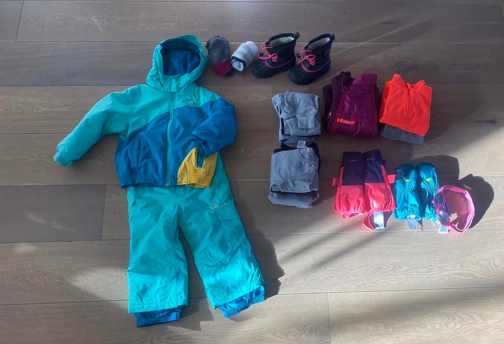 Complete set skikleding maat 92, Ophalen of Verzenden, Zo goed als nieuw