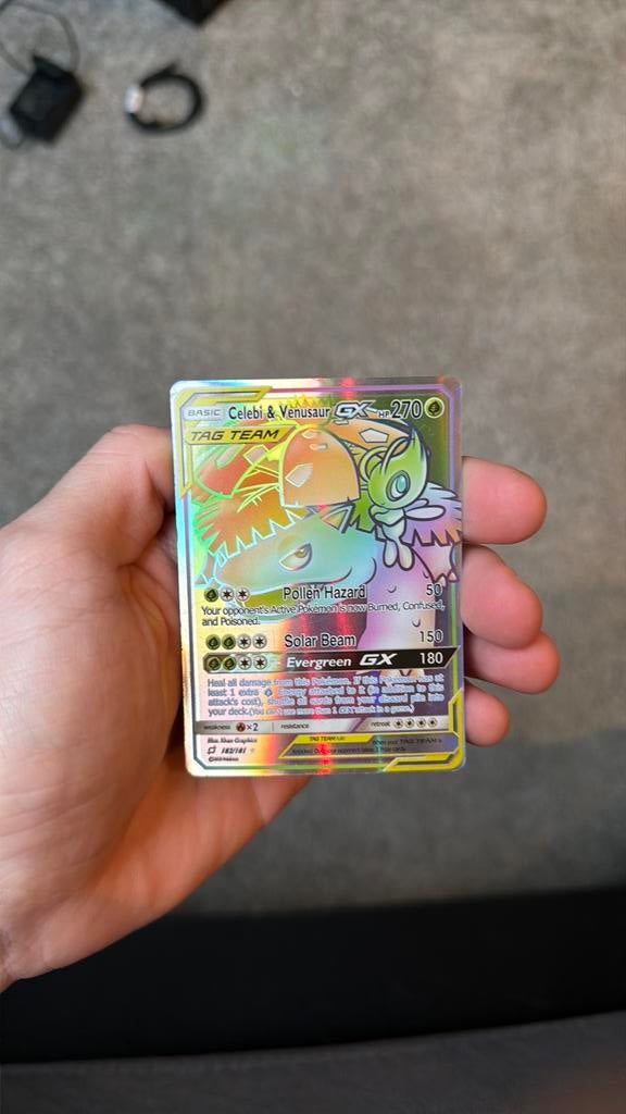 Celebi & Venusaur GX, Ophalen of Verzenden, Zo goed als nieuw