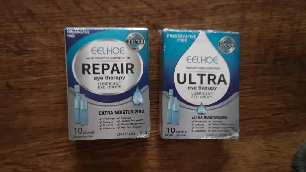 Eelhoe oogdruppels Ultra eye therapy, Ophalen of Verzenden, Nieuw, Ogen, Verzorging