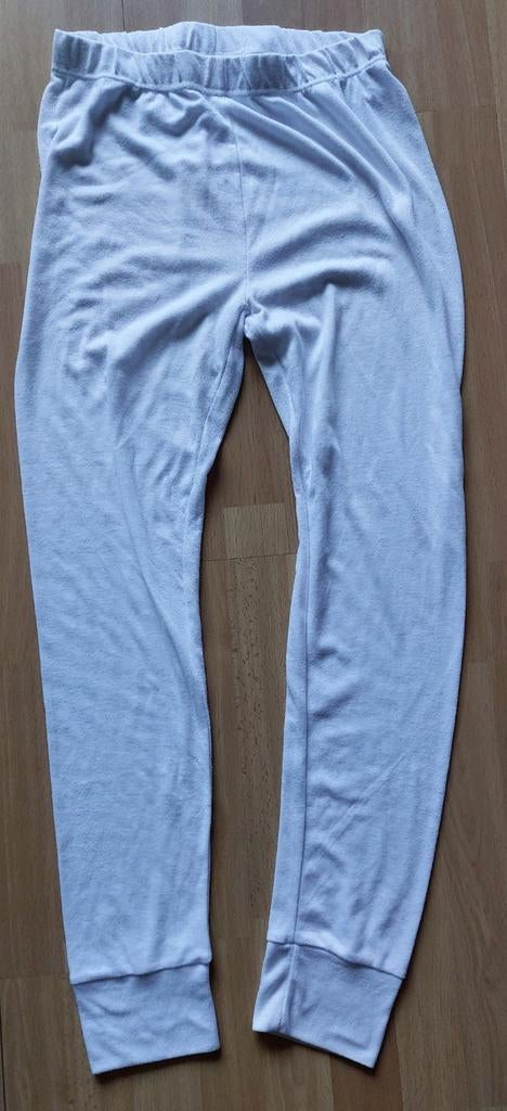 Witte thermo legging thermo ondergoed unisex Maat XXL, Legging, Wit, Overige maten, Ophalen of Verzenden