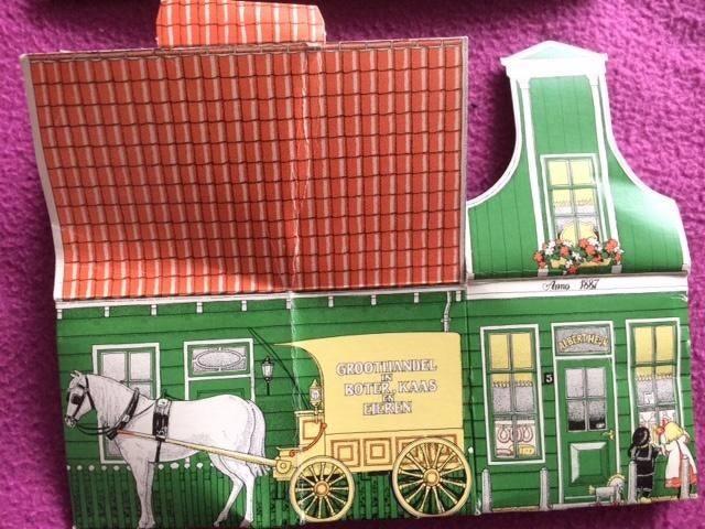 in elkaar zet huisje van DE Douwe Egberts, Ophalen of Verzenden, Gebruikt