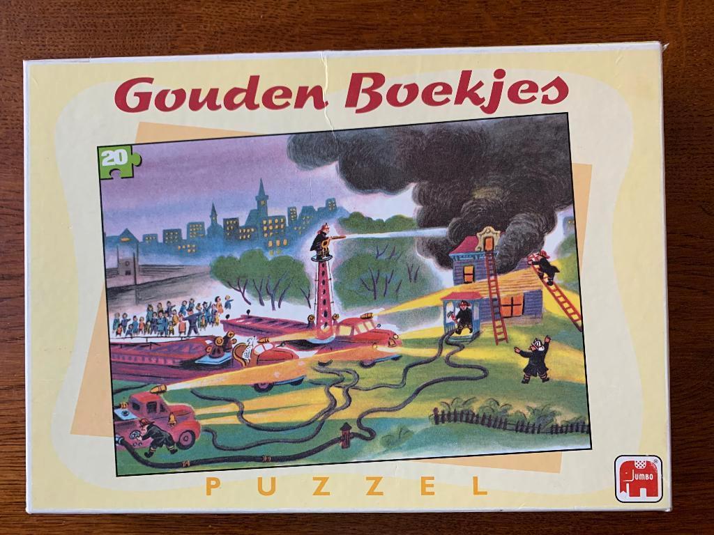 Puzzel "Gouden Boekjes", Ophalen of Verzenden, Meer dan 50 stukjes, Zo goed als nieuw