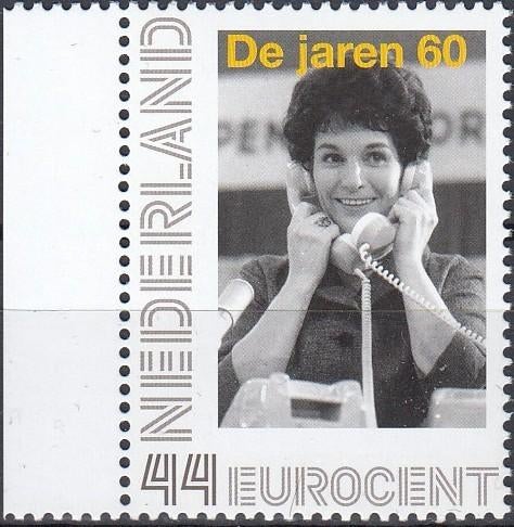 Nederland- 2008- Geschiedenis- Jaren 60- Open Het Dorp- P, Postzegels en Munten, Postzegels | Nederland, Verzenden, Na 1940, Postfris
