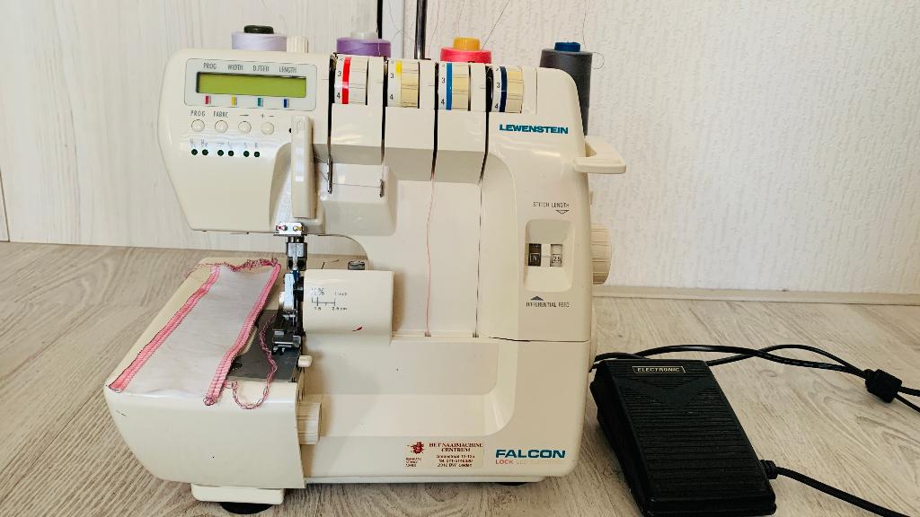 lewenstein lockmachine falcon lock, Ophalen of Verzenden, Gebruikt, Lockmachine, Lewenstein