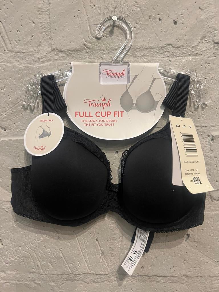 Triumph bh maat 65D 90E NIEUW!! Nu €25,-, Ophalen of Verzenden, Zwart, BH