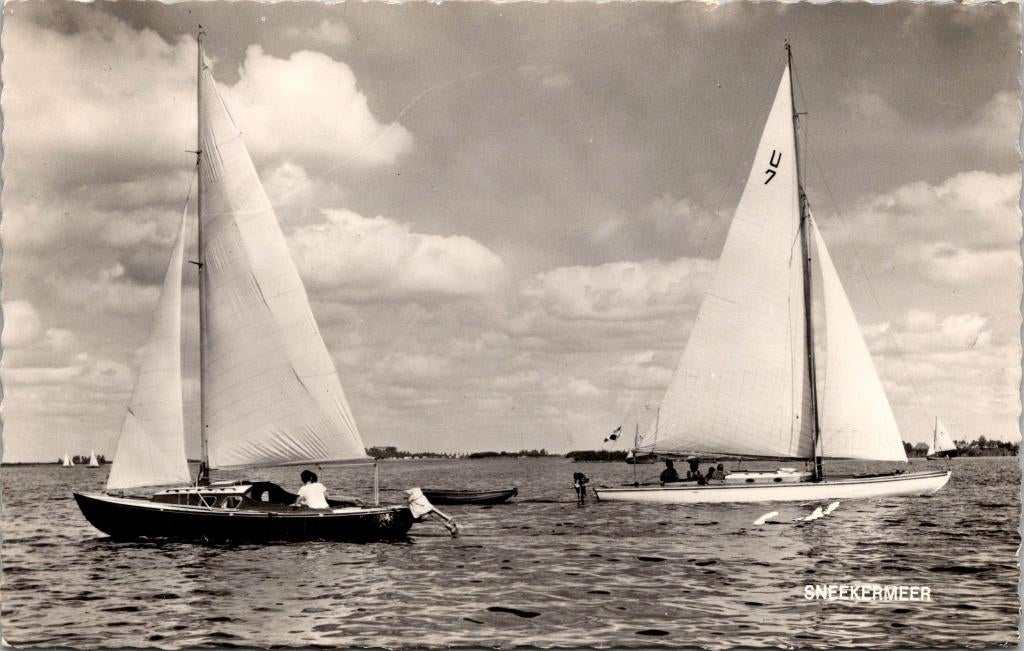 Sneek - Sneekermeer (1963), Verzenden, 1960 tot 1980, Gelopen, Friesland
