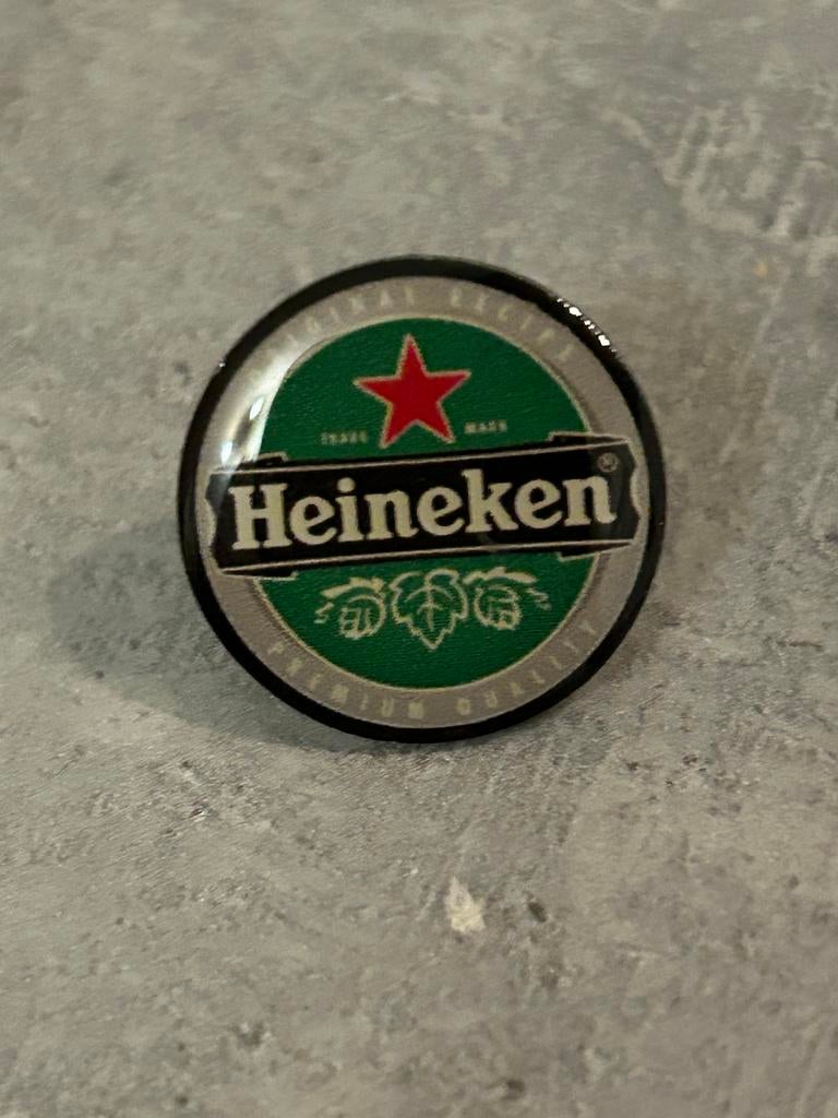 Heineken logo pin speldje, Verzamelen, Ophalen, Gebruiksvoorwerp