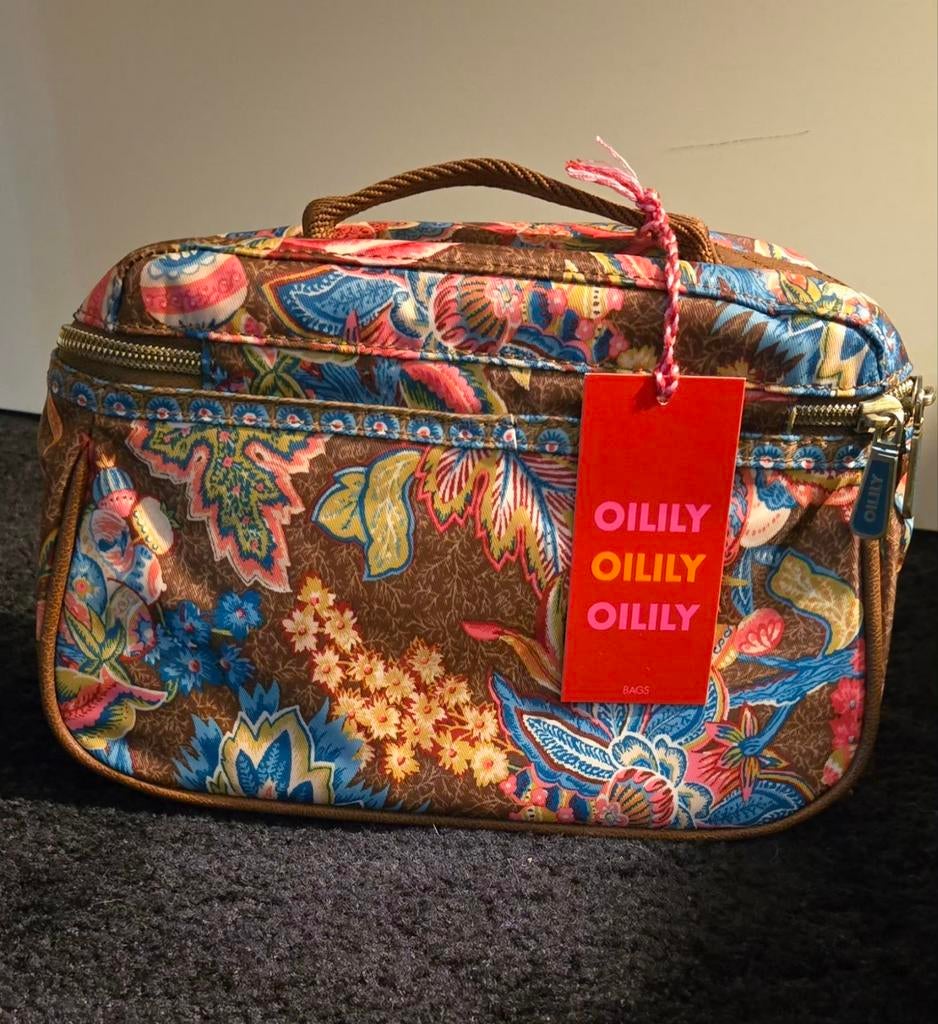 Nieuwe Oilily M Beauty Case- bronze., Ophalen of Verzenden, Nieuw