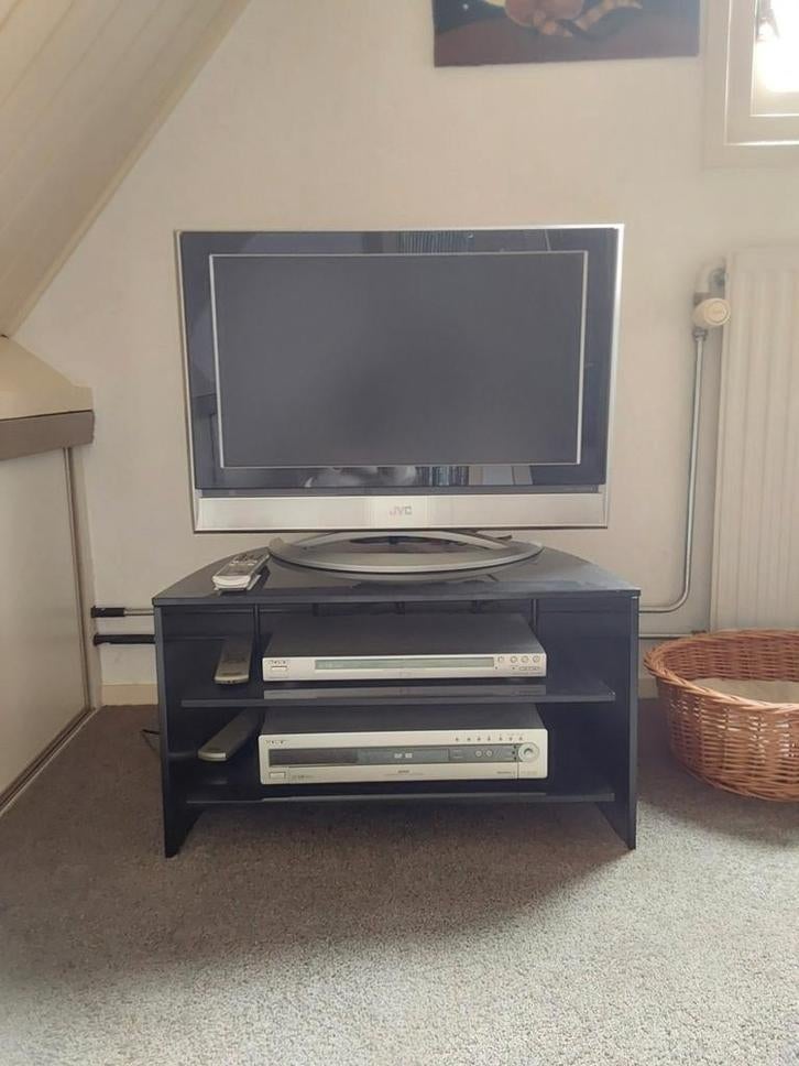 JVC TV, Versterker, DVD Speler & TV Meubel, Gebruikt, 50 Hz, LCD, Full HD (1080p)