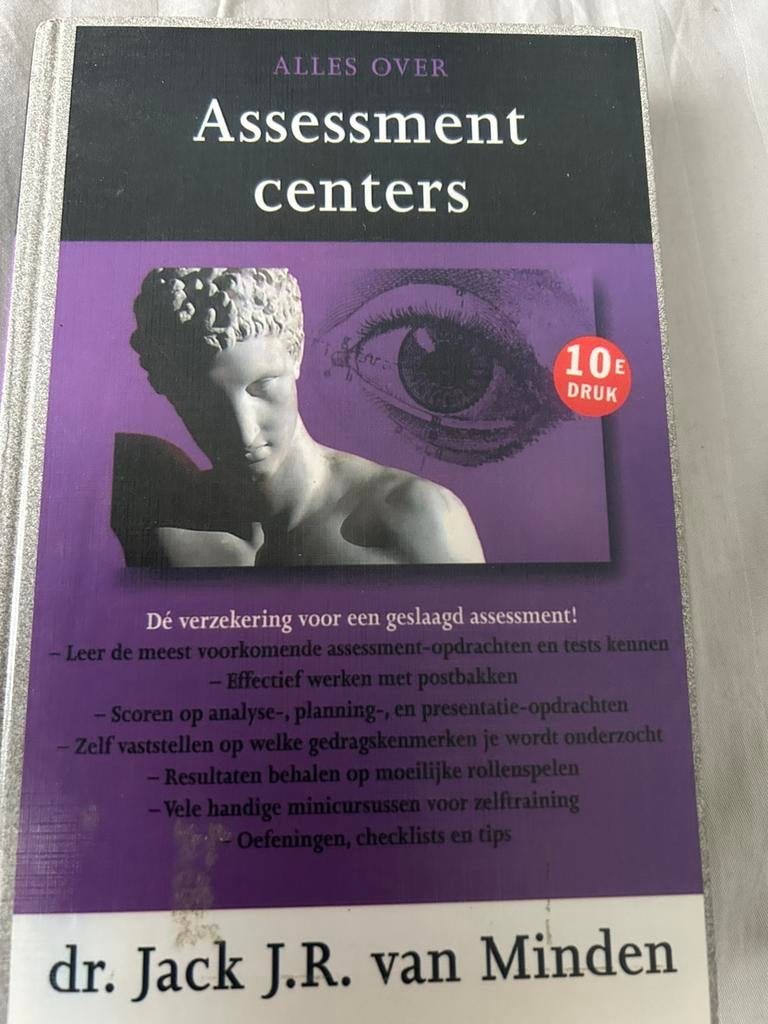 Alles over Assessment Centers - Jack van Minden, Boeken, Advies, Hulp en Training, Zo goed als nieuw, Ophalen of Verzenden