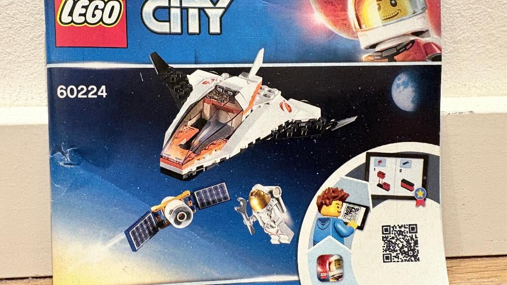 Lego City 60224 - Mars Shuttle Missie ruimteschip, Ophalen of Verzenden, Gebruikt, Complete set, Lego