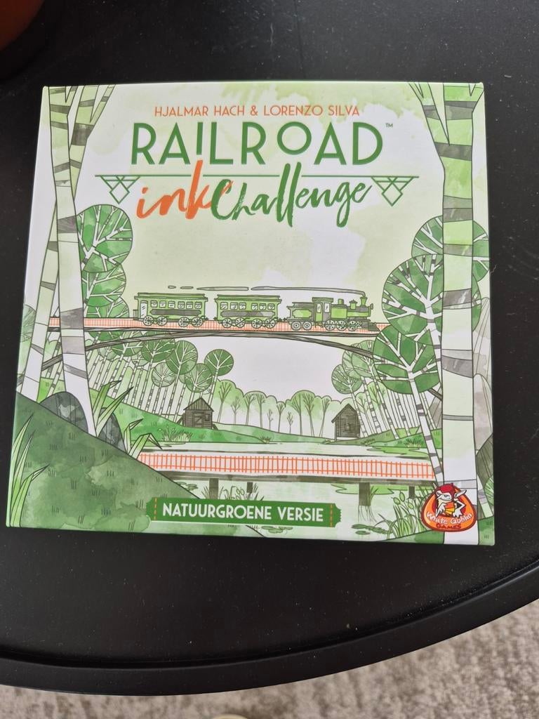 Railroad Ink Challenge Natuurgroene Versie, Hobby en Vrije tijd, Gezelschapsspellen | Bordspellen, Nieuw, Ophalen of Verzenden