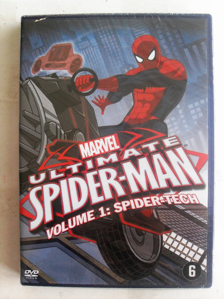 Ultimate Spider-Man DVD Volume 1 Spider-Tech Spiderman, Europees, Tekenfilm, Ophalen of Verzenden, Zo goed als nieuw