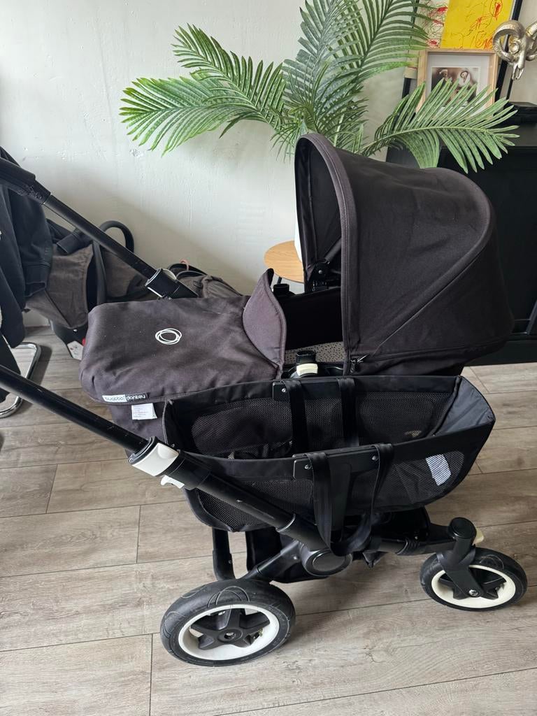 Donkey duo kinderwagen, Ophalen, Gebruikt, Combiwagen, Duowagen
