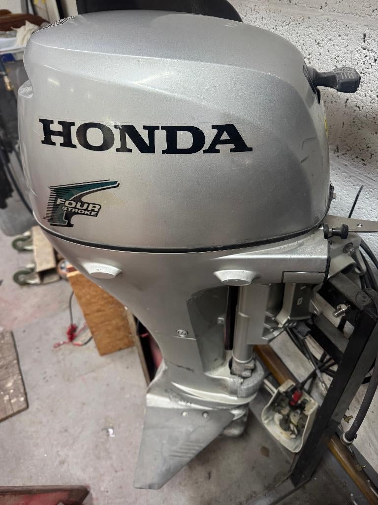 Honda 8PK viertakt buitenboordmotor langstaart, Ophalen, Gebruikt, 5 tot 10 pk, Viertaktmotor