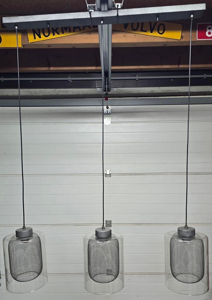 Hanglamp van 3 lampen. Mooi voor boven de tafel, Huis en Inrichting, Ophalen