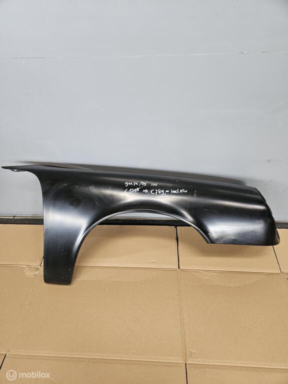 Voorscherm rechts, nieuw, Porsche 911 G-model, 74-89, Nieuw