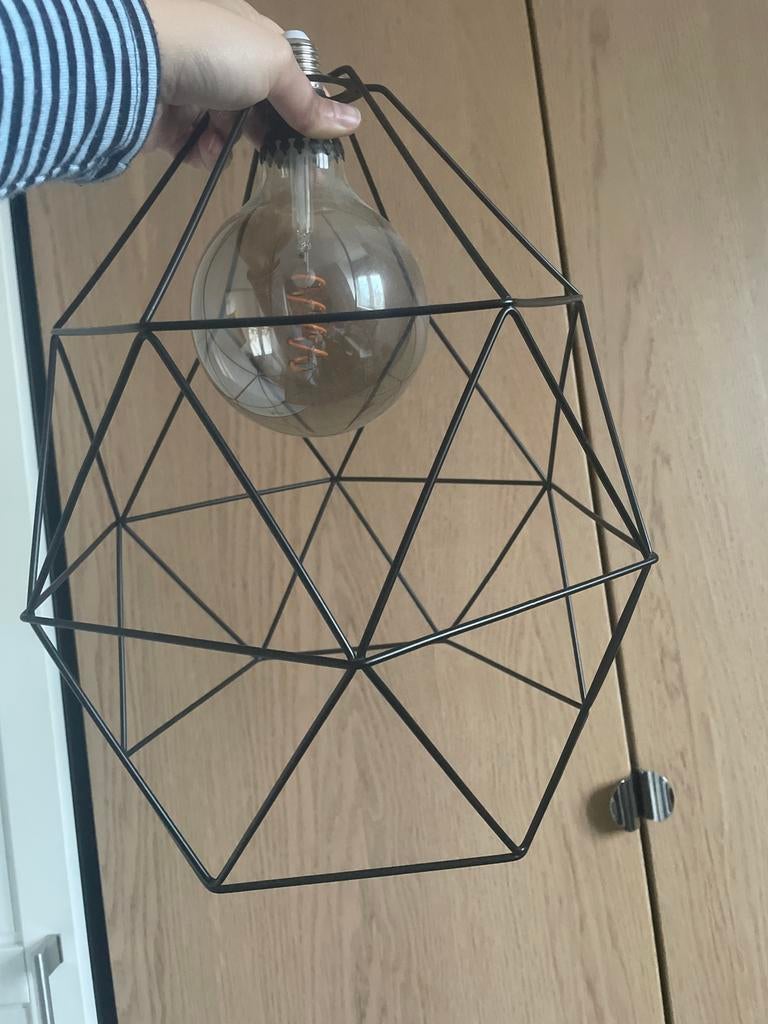 IKEA Hanglamp Brunsta/havsdjup, Ophalen, Zo goed als nieuw, Metaal, Minder dan 50 cm
