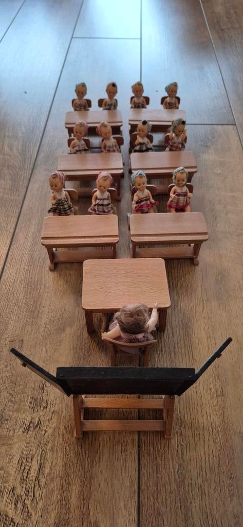 Schoolklas compleet, Antiek en Kunst, Ophalen of Verzenden