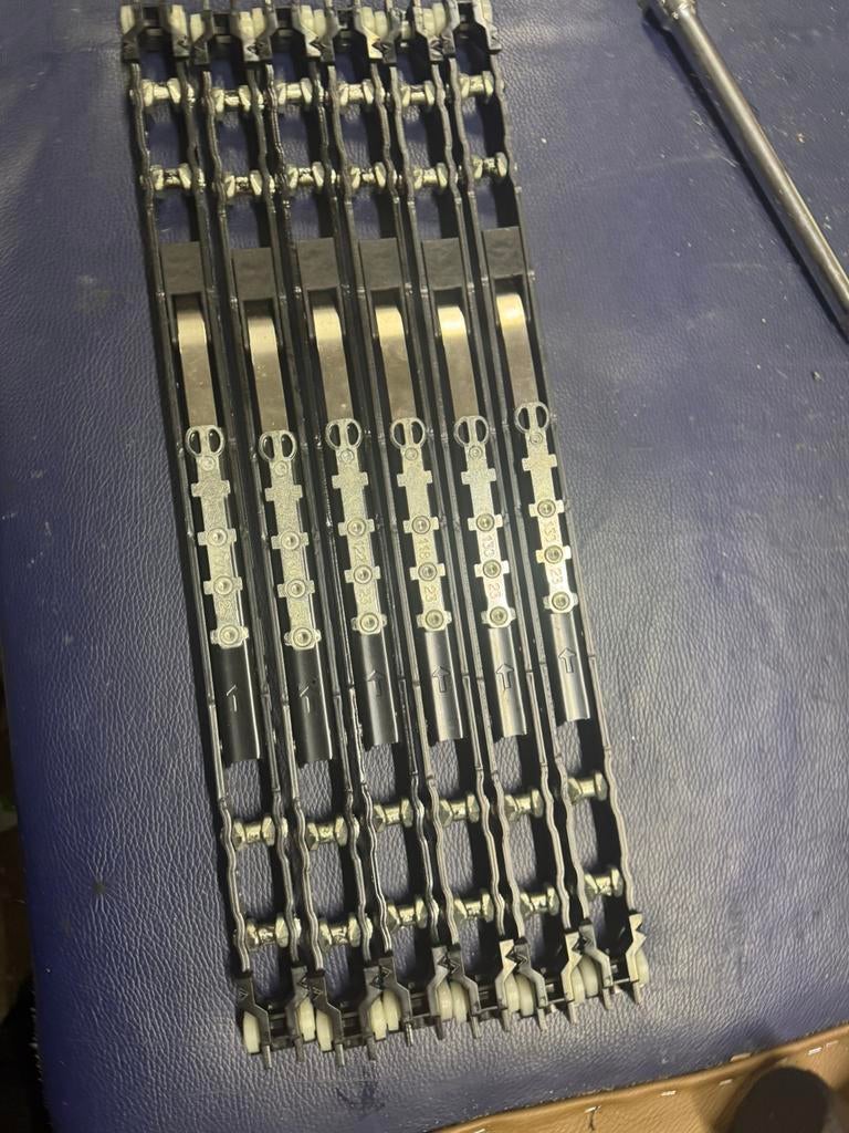 Schuifbare railsystemen voor Mercedes V-klasse / Vito., Ophalen