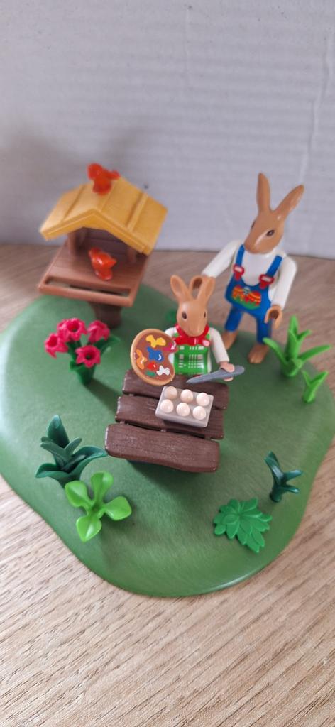 Playmobil paassetje vogelhuisje eieren verven paashaas, Kinderen en Baby's, Speelgoed | Playmobil, Gebruikt, Complete set, Ophalen of Verzenden