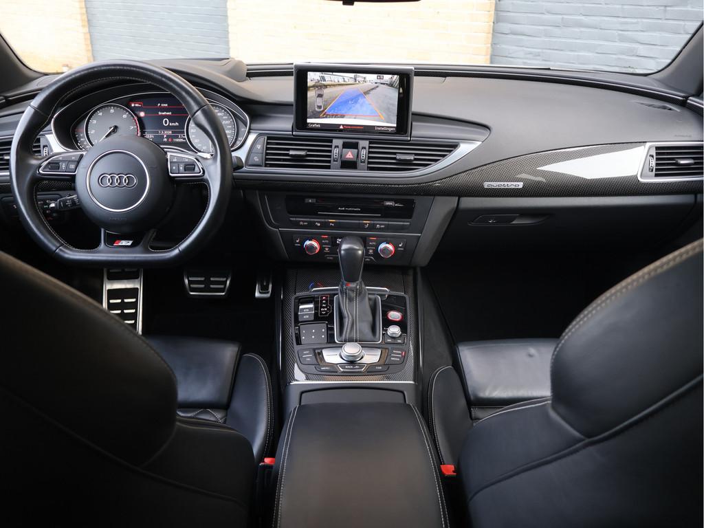 Audi A7 Sportback 4.0 TFSI V8 S7 450PK quattro | Luchtvering, Auto's, Audi, Gebruikt, Wit, Bedrijf, Vierwielaandrijving
