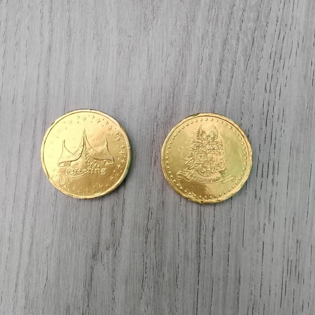 Efteling chocolade munten, Verzamelen, Efteling, Verzenden, Nieuw, Overige typen