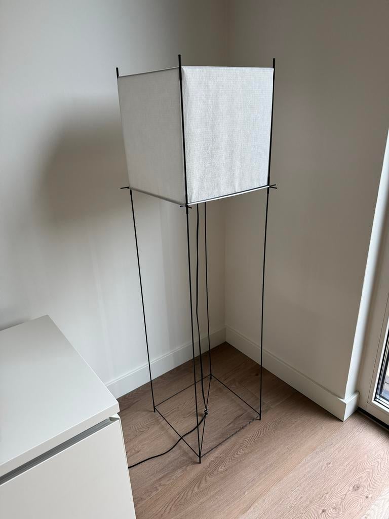 Hollands Licht Lotek Classic vloerlamp - zwart frame., Ophalen of Verzenden, Gebruikt, Metaal, 100 tot 150 cm