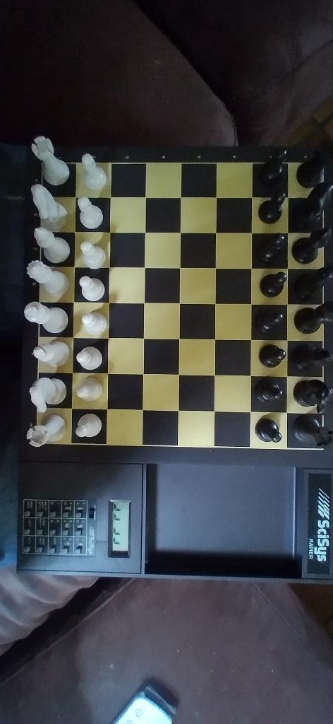 schaakcomputer scisys rapier chess computer, Ophalen of Verzenden, Minder dan 500 stukjes, Zo goed als nieuw, Schaken