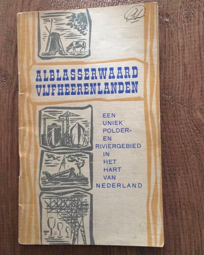 Alblasserwaard Vijfheerenlanden, Boeken, Ophalen of Verzenden, Gelezen, Zuid-Holland