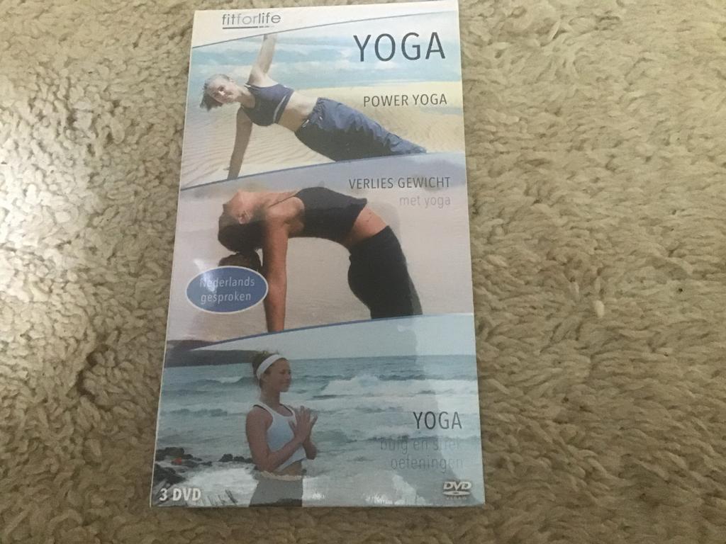 Fitforlife Yoga 3 DVD set Opbr giro 555, Ophalen of Verzenden, Nieuw, Overig