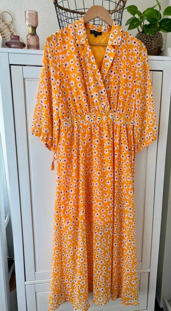 Selected Femme jurk maat 38, Maat 38/40 (M), Geel, Ophalen of Verzenden, Zo goed als nieuw