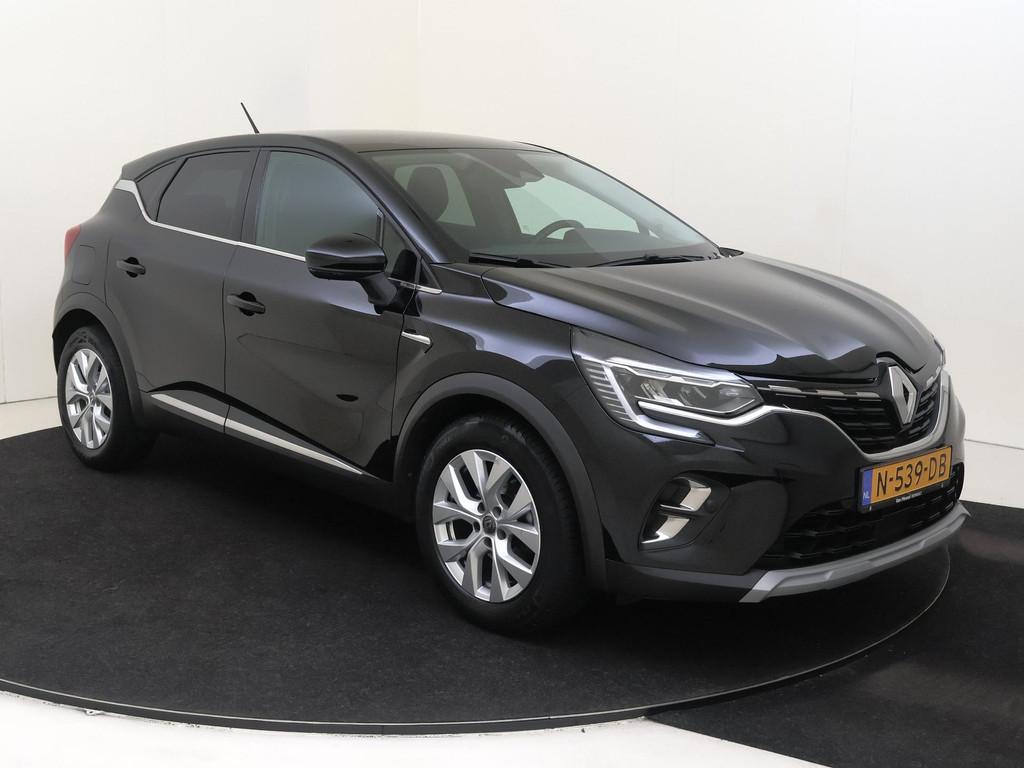 Renault Captur 1.0 TCe 90 Intens | 1e Eigenaar | Navigatie |, Stof, Gebruikt, Euro 6, Zwart