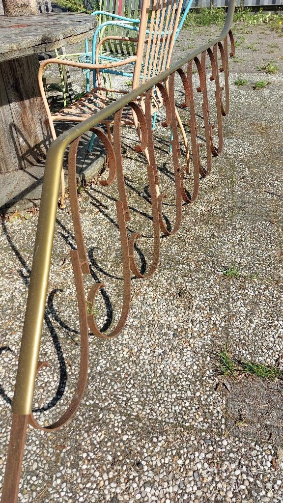 vintage trapleuning jaren 60, Ophalen, Gebruikt, IJzer