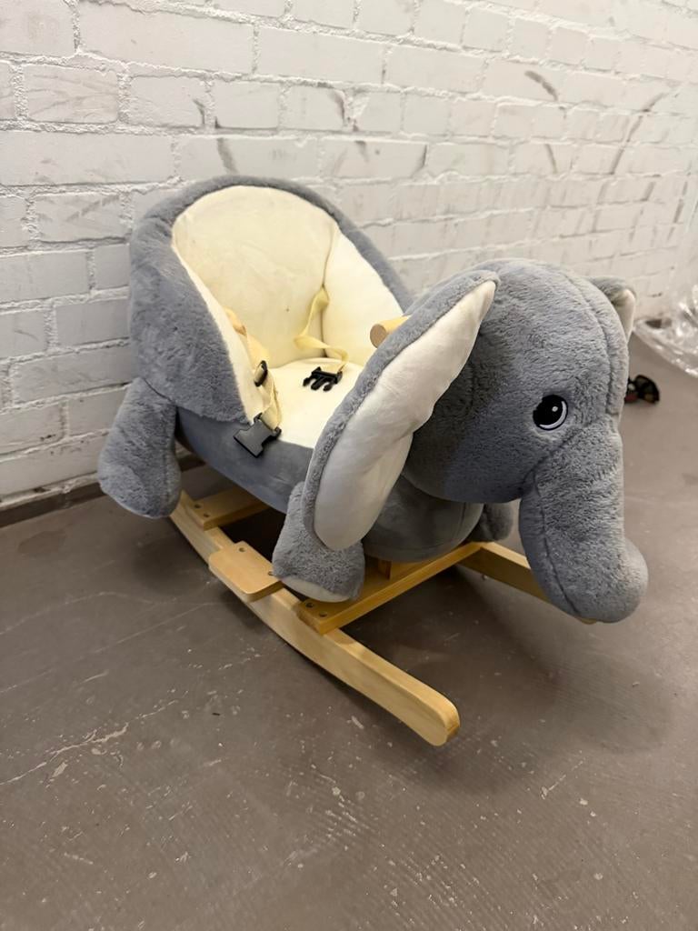 Hobbelolifant met geluid van Tryco, Ophalen of Verzenden, Gebruikt, Jongen of Meisje