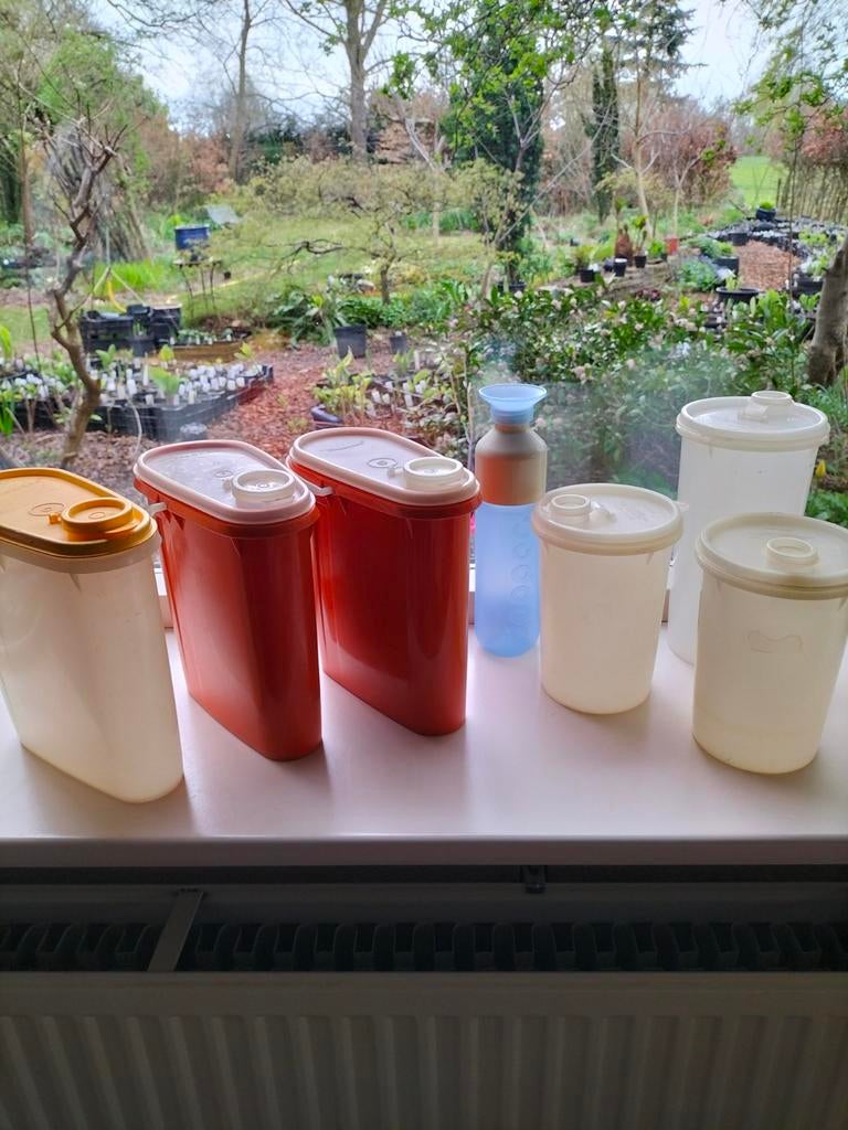 voorraadpotten /  voorraaddozen van Tupperware, Ophalen, Gebruikt, Kunststof, Voorraadpot