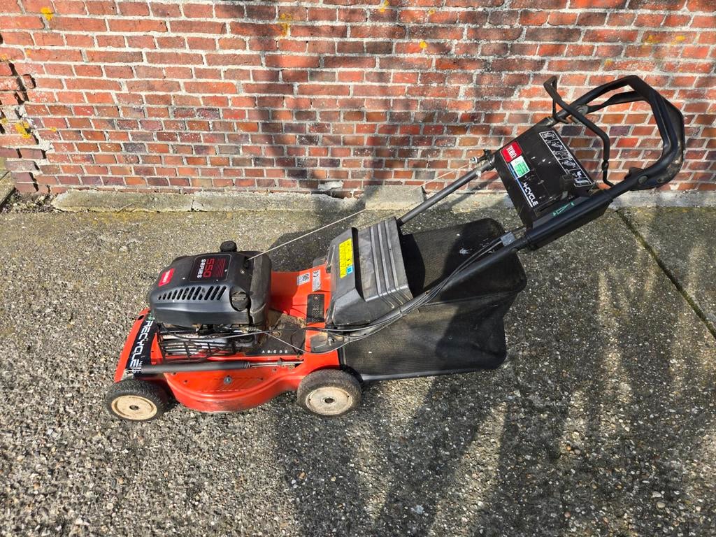 Toro 48cm Recycler grasmaaier | Aluminium dek | opvangzak, Ophalen, Cirkelmaaier, Info@toro.nl, Gebruikt