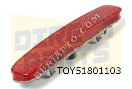 Toyota Verso reflector Links (in achterbumper)  Origineel! 8, -, Verzenden, -, Nieuw