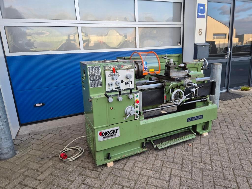 TARGET MACHINERY DRAAIBANK MADE IN BELGIUM 380V NETTE STAAT!, Target, Gebruikt, Info@bolkmachinehandel.nl, Ophalen of Verzenden