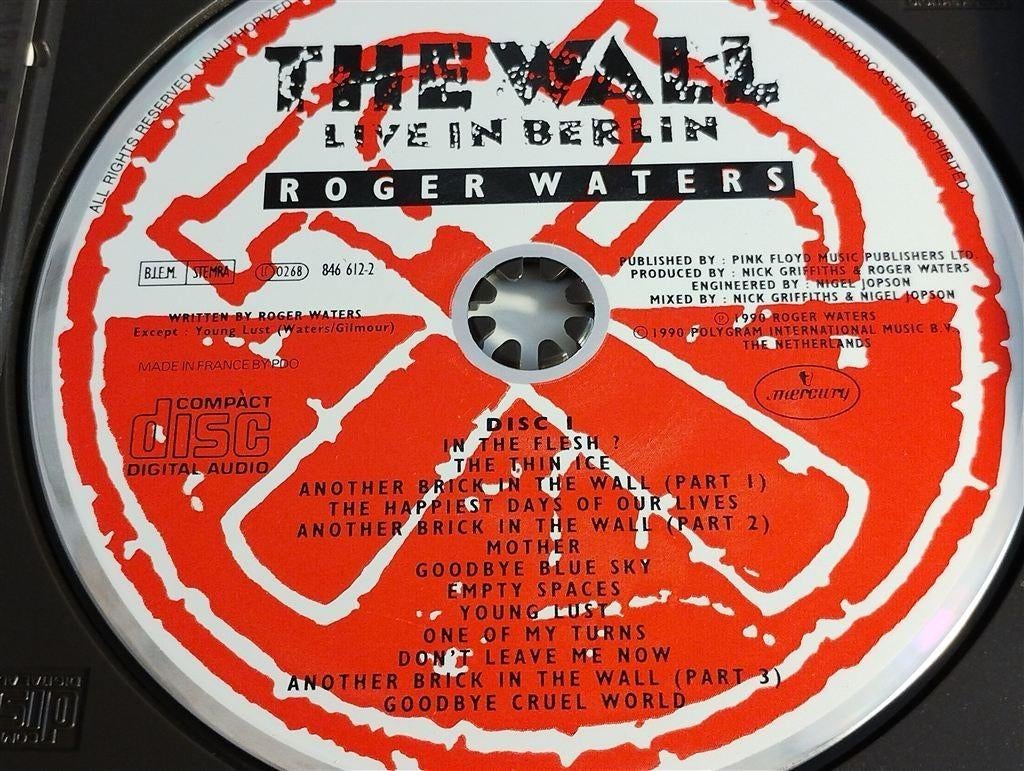 Roger Waters - The Wall [2 CD], Ophalen of Verzenden, Zo goed als nieuw, Poprock