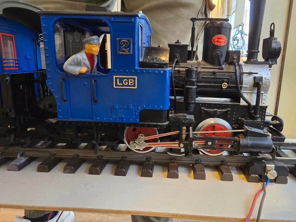 LGB startset Der Blauwe zug 20301., Ophalen of Verzenden, Gelijkstroom, LGB, Analoog